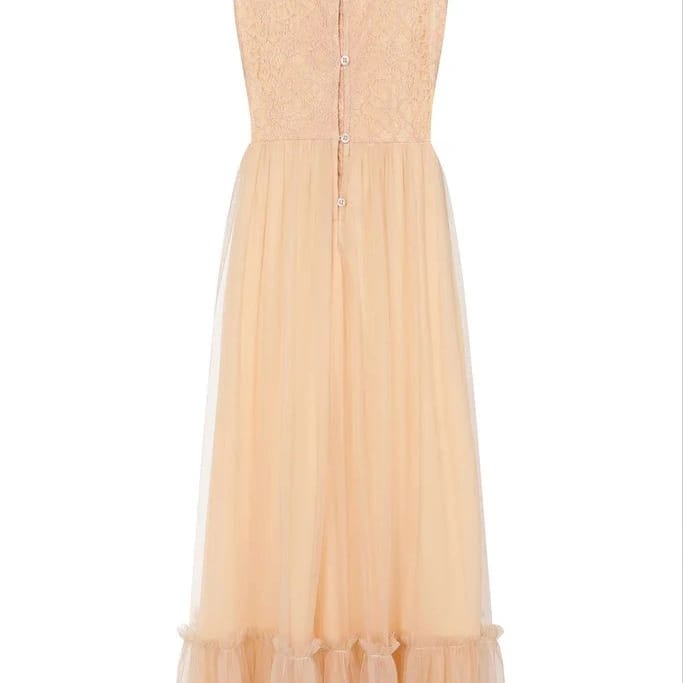 Nola Sequin Bodice Dress with Tiered Skirt - Image 3