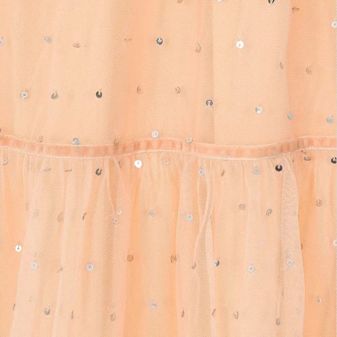 Minnie Almond Sequin Smock Dress - Image 2