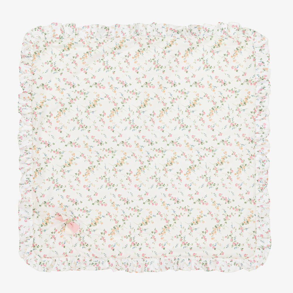 BABYGROW GIRL FLORAL BLANKET - Image 4