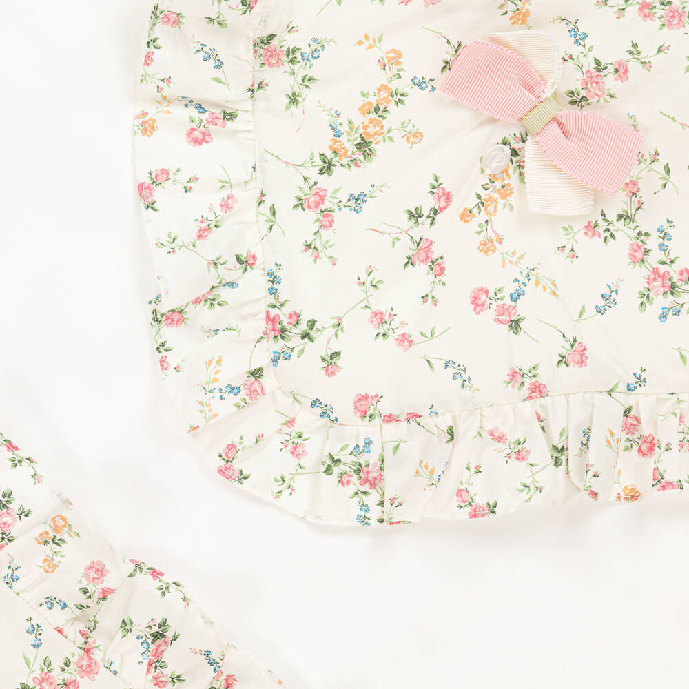 BABYGROW GIRL FLORAL BLANKET - Image 3