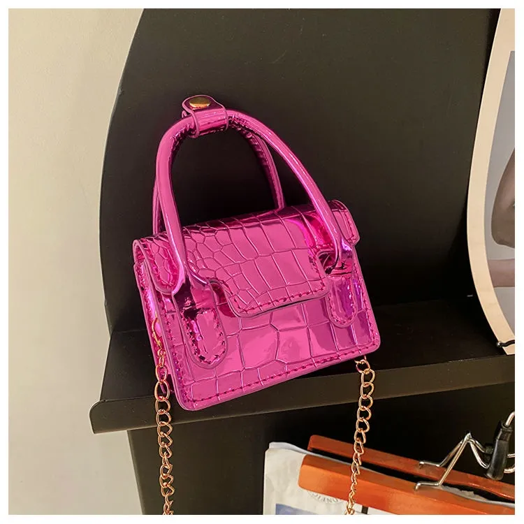 KIDS CROCODILE PATTERN MINI BAG - Image 3