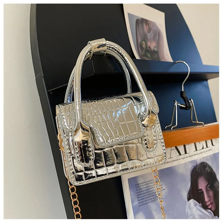 KIDS CROCODILE PATTERN MINI BAG - Image 5